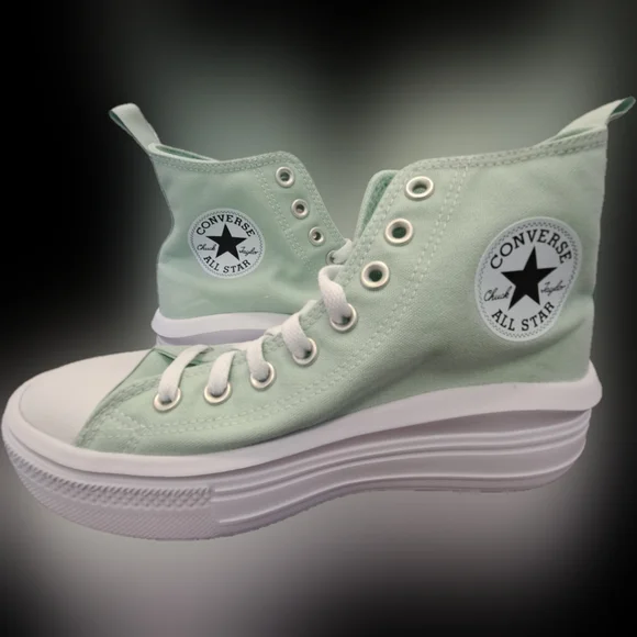 Converse NEW CTAS MOVE HI Size 7 (Big Girl) Green 💚